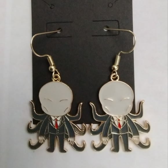 New Slender Man Earrings - Picture 5 of 5